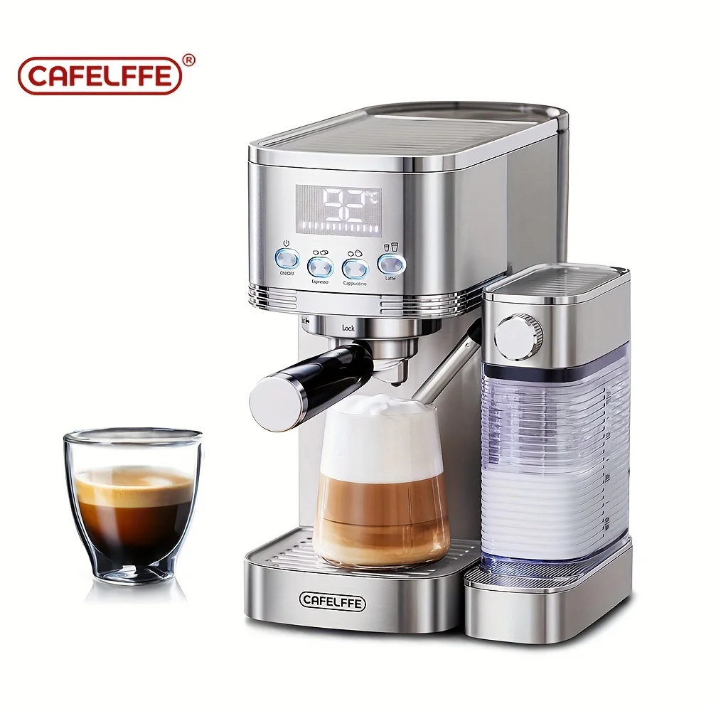 hibrew home coffee machineItalian Espresso Self-Cleaning Function For Home Office Use machine coffee돌체라떼