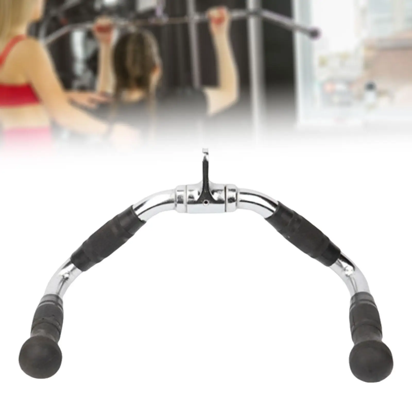 

LAT Pull Down Bar Deadlift Handle Grip for Sports Weightlifting Exerciser