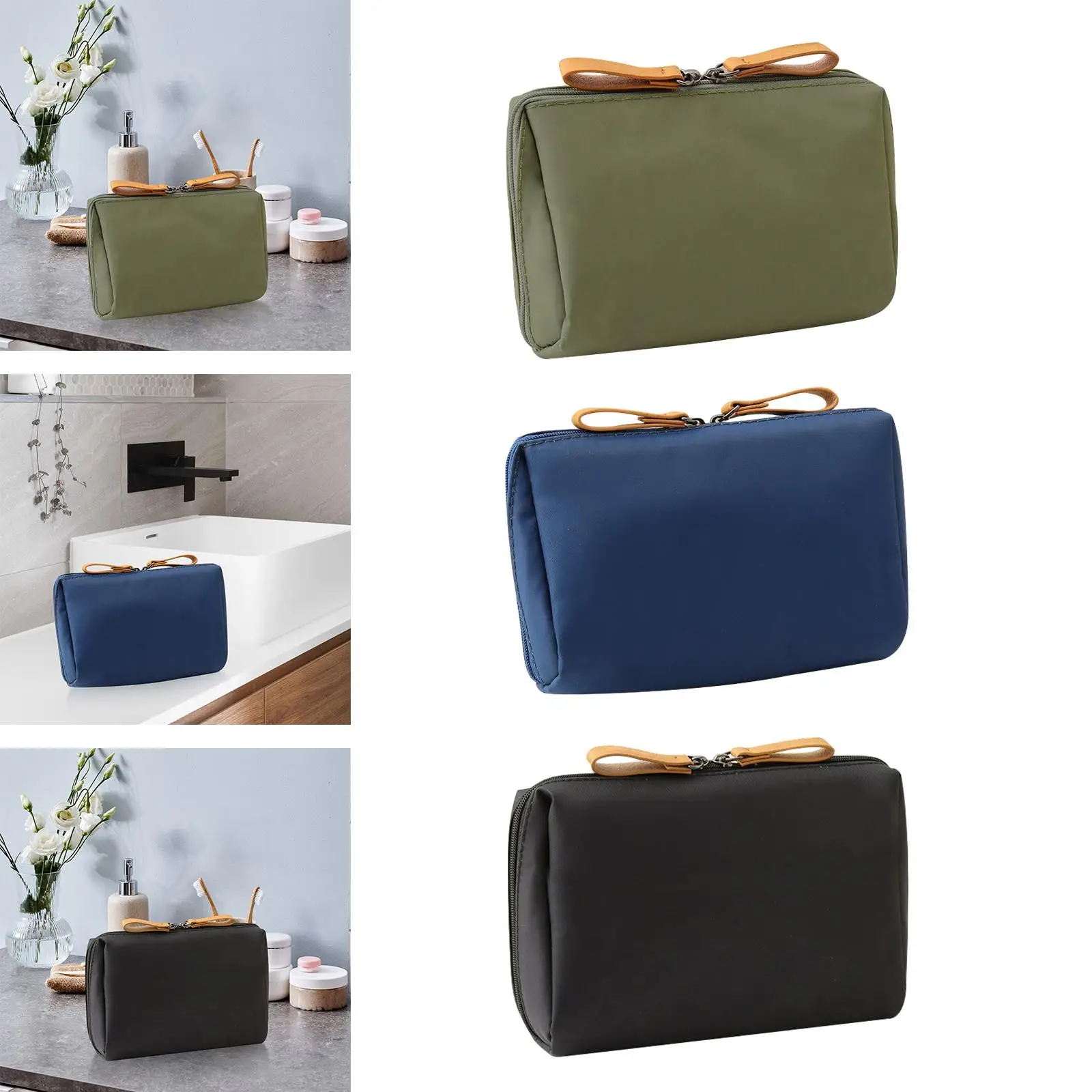 

Small Makeup Bag Toiletry Bag for Women Simple Traveling Wash Bag Organizer for Purse Make up Bag Cosmetic Bag Makeup Pouch
