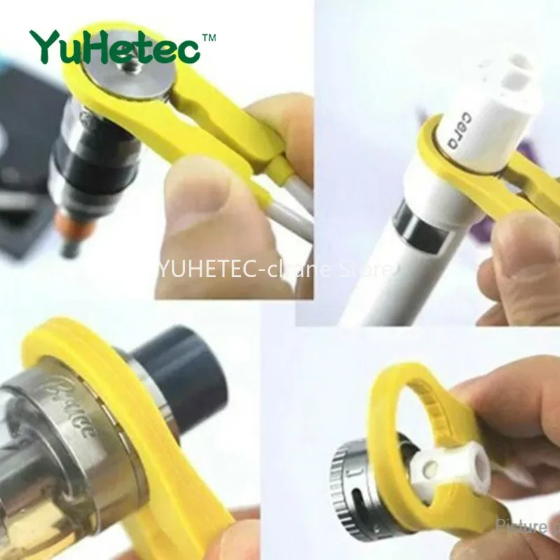 Yuhetec Anti-corrosion and High Temperature Resistant Nylon + Ceramic Tweezers  Tool DIY Wire Rebuilding RBA RDA TANK RDTA