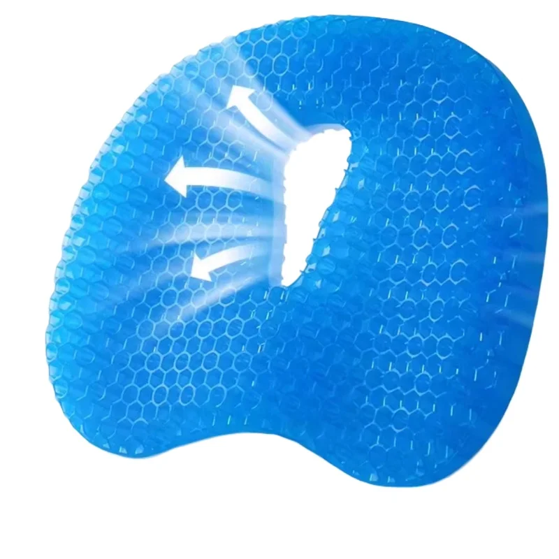 وسادة مضادة لقرحة السرير لكبار السن في السرير ثلاثية الأبعاد هيكل العسل وسادة قابلة للتنفس كرسي متحرك مقعد حصيرة دعم تبريد الجليد المجوف