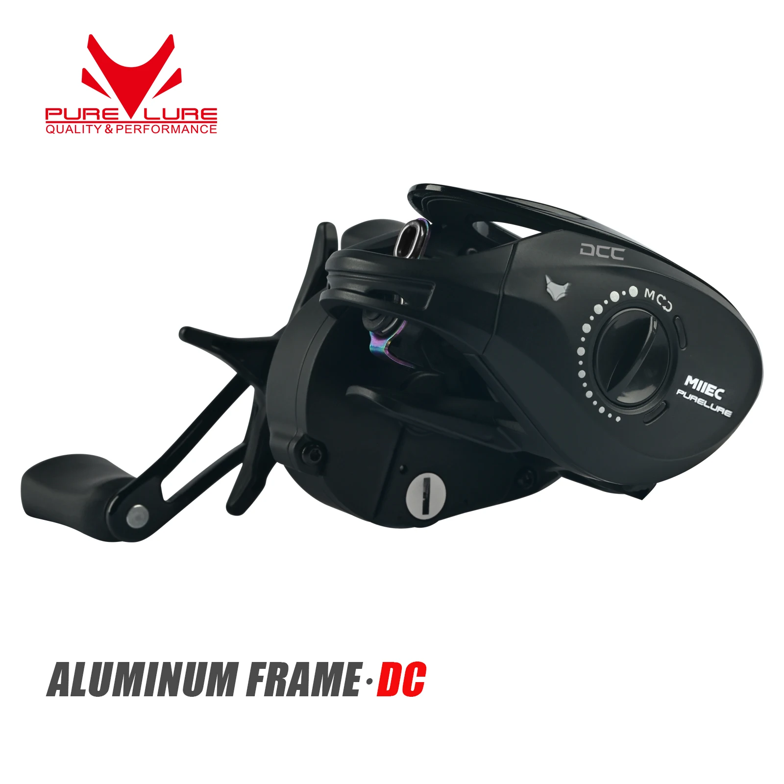 

PURELURE BFS DC Aluminium Alloy Frame 9.58g Spool Ultralight BFS FINESSE Baitcasting Reel Baitcast Fishing Coil For Shad Trout