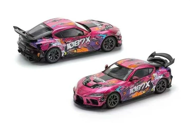 

Pop Race 1:64 DARWIN PRO 66G WBK SUPRA (A90) 1087X LION DANCE Die-Cast Car Models