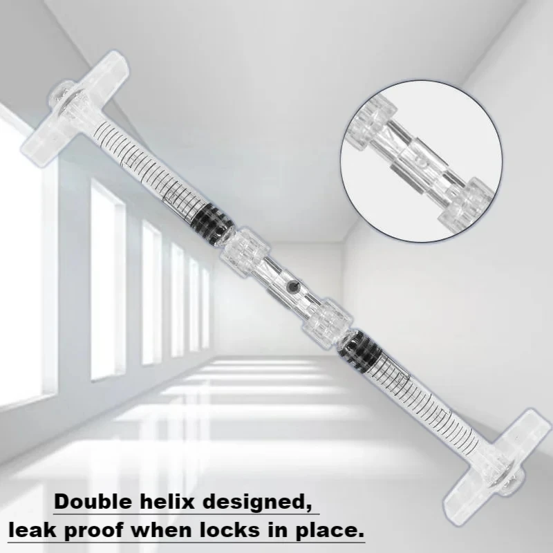 50/100pcsLuer Double Helix Sterile Syringe Connector for Drug Guide Device Durable Disposable Plastic Transparent Coupler