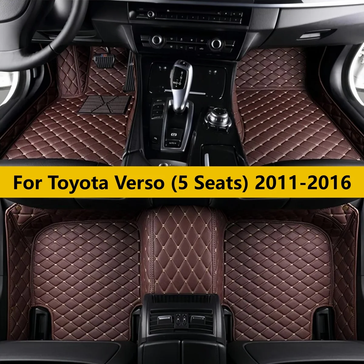 

Custom Car Floor Mats For Toyota Verso (5 Seats) 2011 2012 2013 2014 2015 2016 Car Floor Mats For Men Women Car Accessories