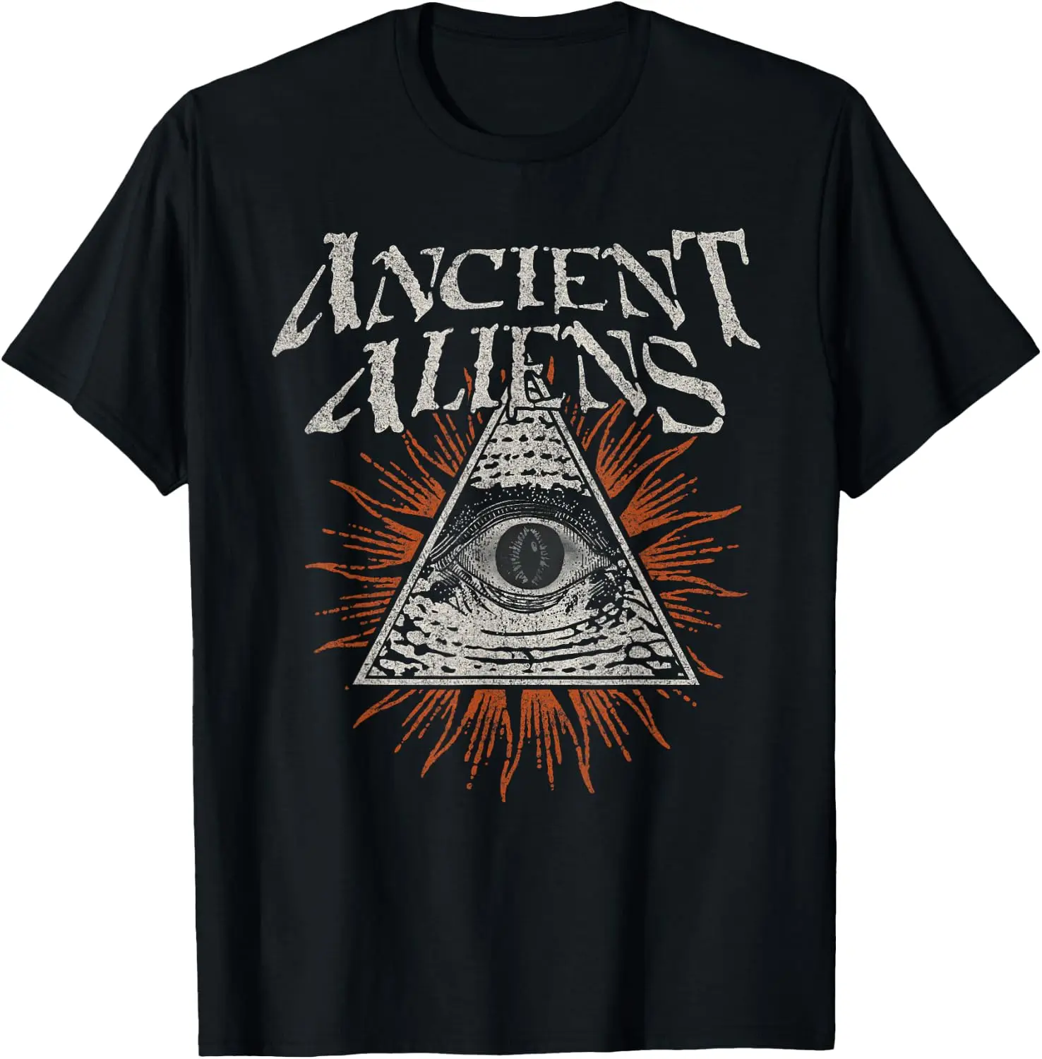 Ancient Aliens Design, Pre History Theory, Pyramid, UFO T-Shirt Funny Individuality  Printed T-shirt