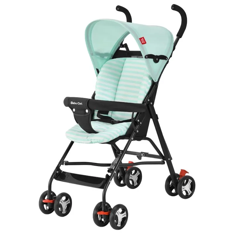 O carrinho de bebê bassinet, ultra leve e portátil Umbrella carrinho, fácil de sentar