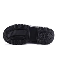 New Rock Shoes 2026 Women Black Dad Shoes Thick-Soled Women's Shoes Heavy Metal Personality Gothic Punk Boots for Women 6