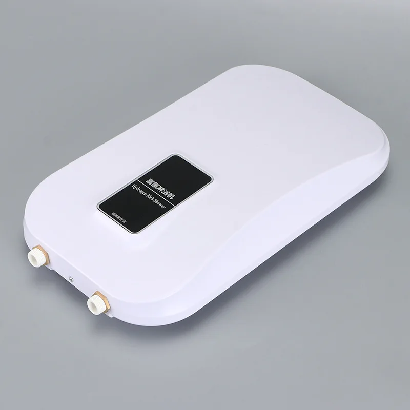 

High Concentration Nano Hydrogen Water Generator PEM Shower Machine Booster Pump Mixed Pure Hydrogen Water Heater for Bathrooms