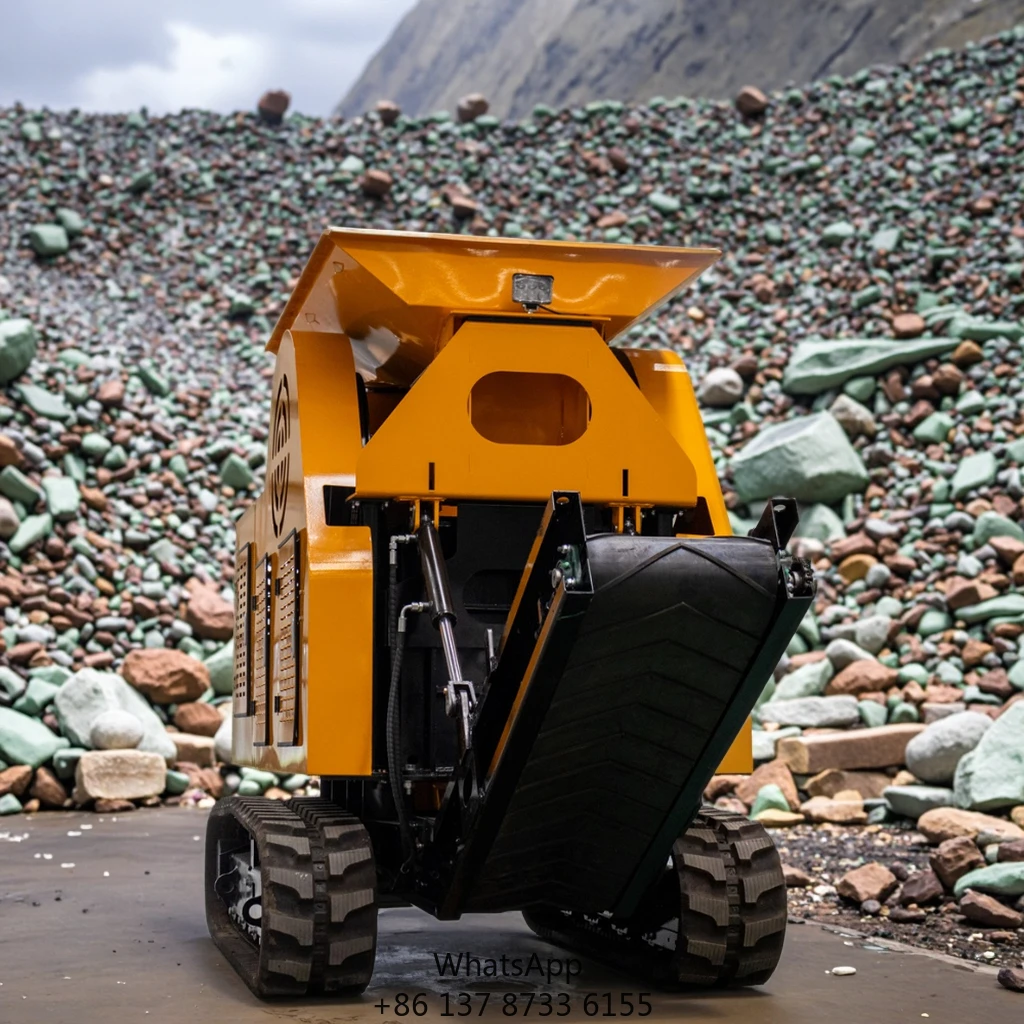 Новая мобильная дробилка для челюстей для домашнего использования, мини-измельчитель челюстей с вибрирующим экраном