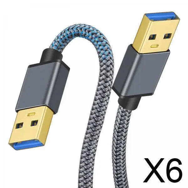 

USB-кабель с позолоченными разъемами, прочный, для быстрой синхронизации, для ноутбуков, DVD-плееров, веб-камер