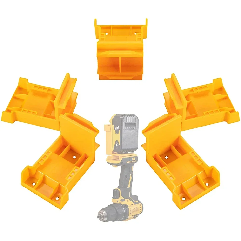 1pc Tool Mount for Dewalt for Milwaukee 18V 20V Drill Tools Battery Holder for Dewalt 20V Battery Mount Dock Holder Fixing Seat
