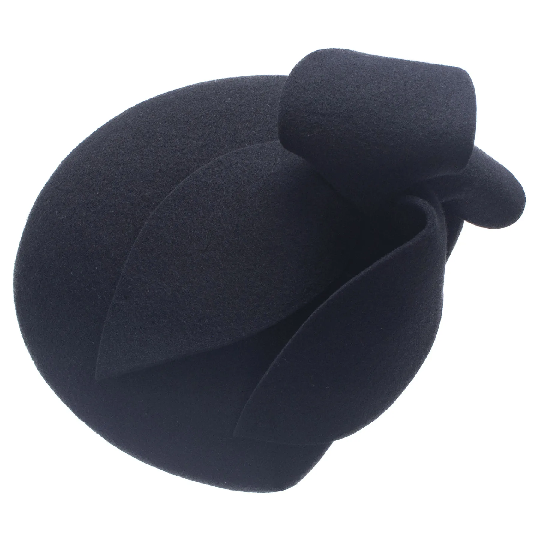 Lawliet Womens Wool Felt Dressy 1950s Cocktail Pillbox Hats Wedding Bridal Beret Church Tea Party A621