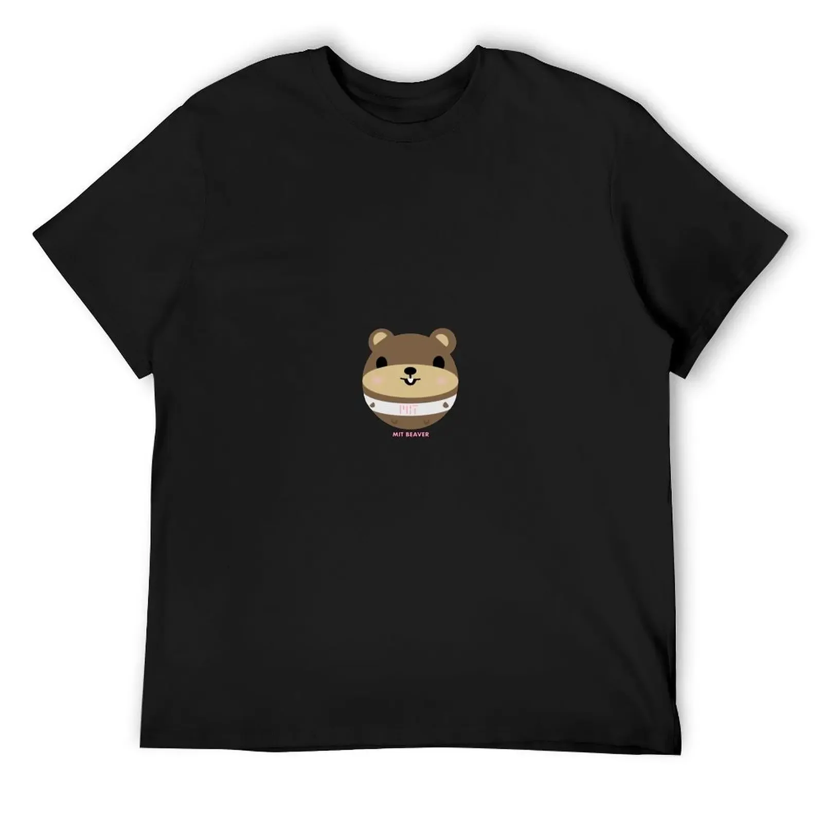 

MIT Tim the Beaver Cute T-Shirt Blouse basketball graphic tees vintage t shirts tee shirts for men