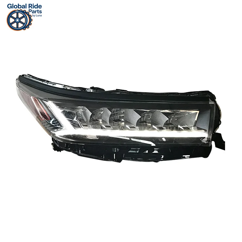 

Suitable for 18 Models New Highlander Assembly Modified a Touch of Blue Full LED Headlight Light Guide Daytime Runnin