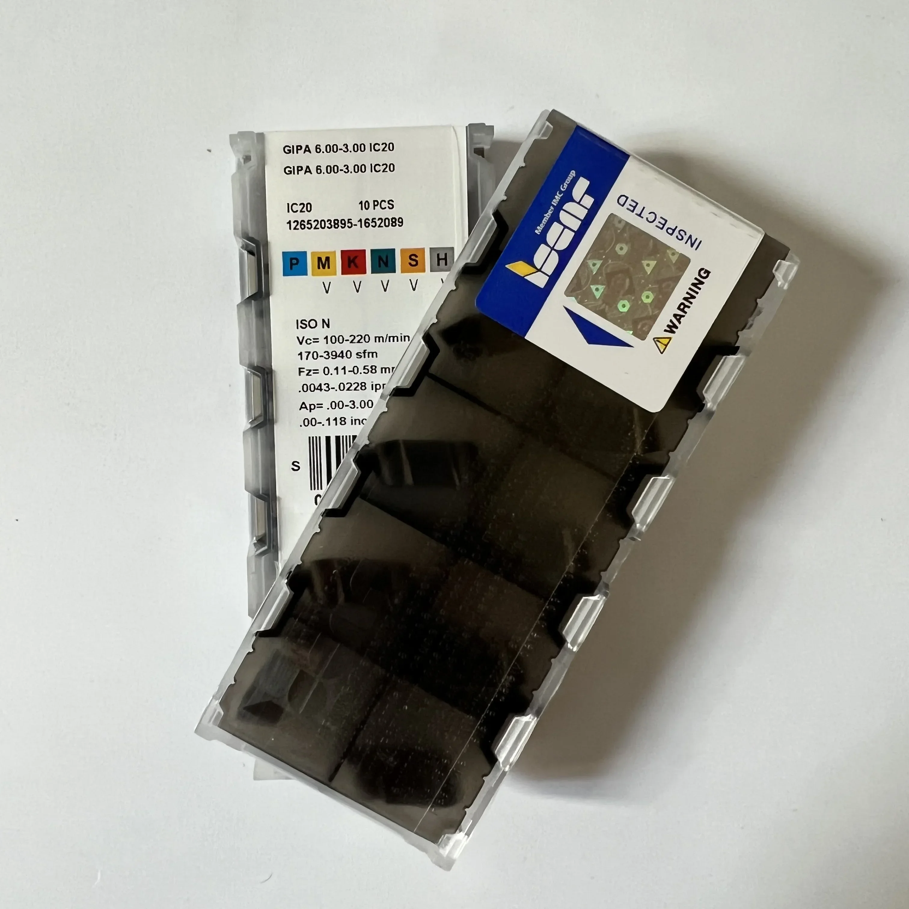 Original blade GIPA6.00-3.00 IC20  /Carbide CNC Blade 10 Pieces