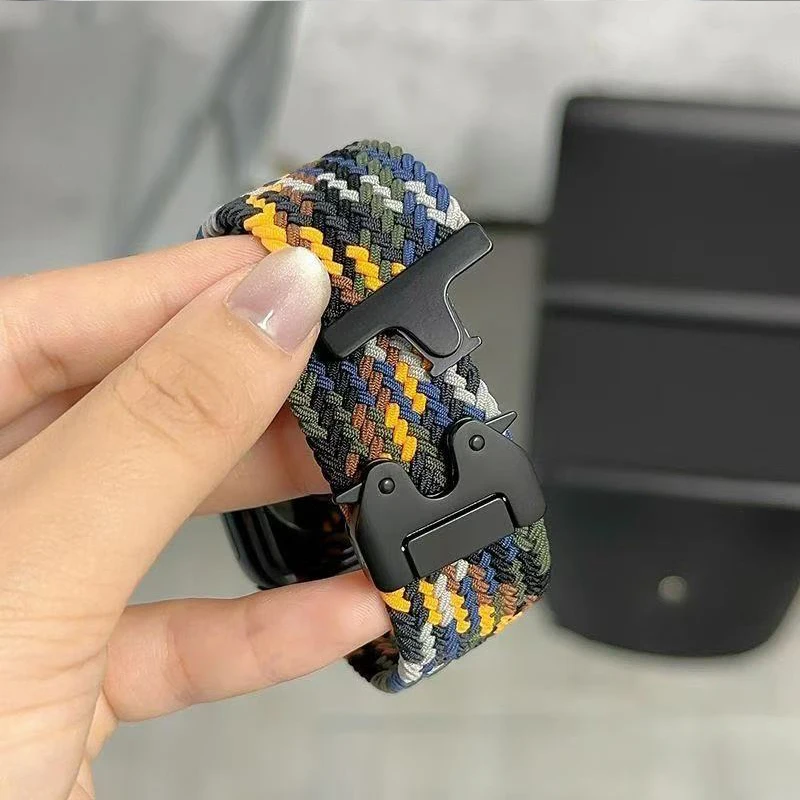 20/22/26mm Quick Fit Strap for Garmin Fenix 8 43 51mm 7X 7 Pro Fenix 6X 6 5X 5Plus Tactix 7 Parachute Style Band Forerunner 965