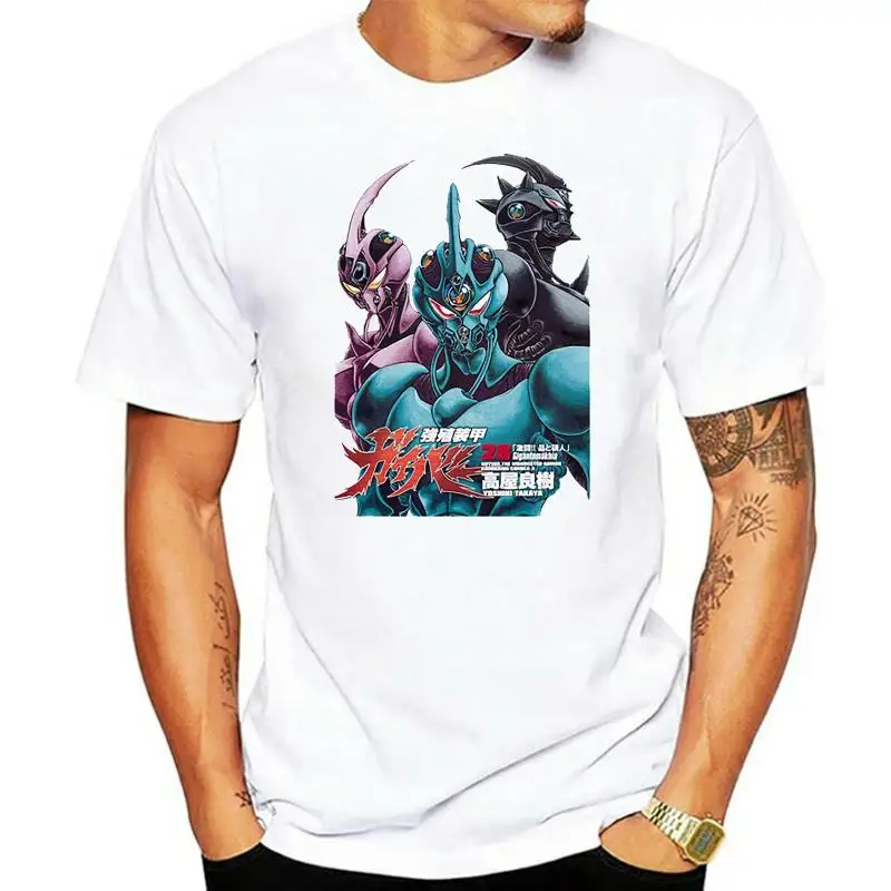 Guyver T Shirt Fitness Mens Creative White Color Anime Guyver Logo T Shirt Lovely Tshirt Short Sleeve Streetwear Guyver T-Shirt