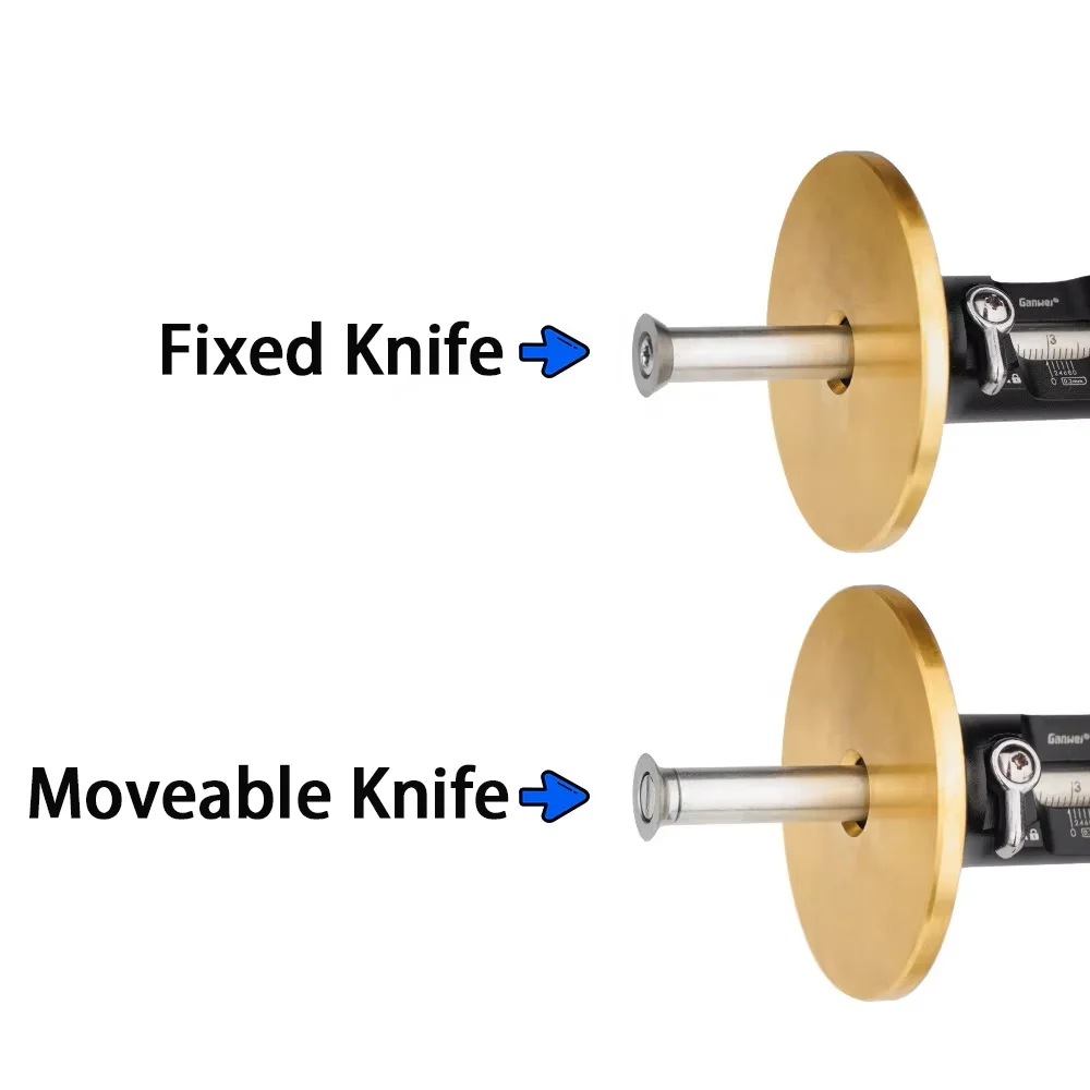 Trazador paralelo de afinación fina de aleación de aluminio para carpintería europea microajustable Industrial OEM/ODM personalizable DIY alto
