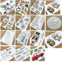 German Christmas Clear Stamp  For DIY Scrapbooking Seal Card Making A5104