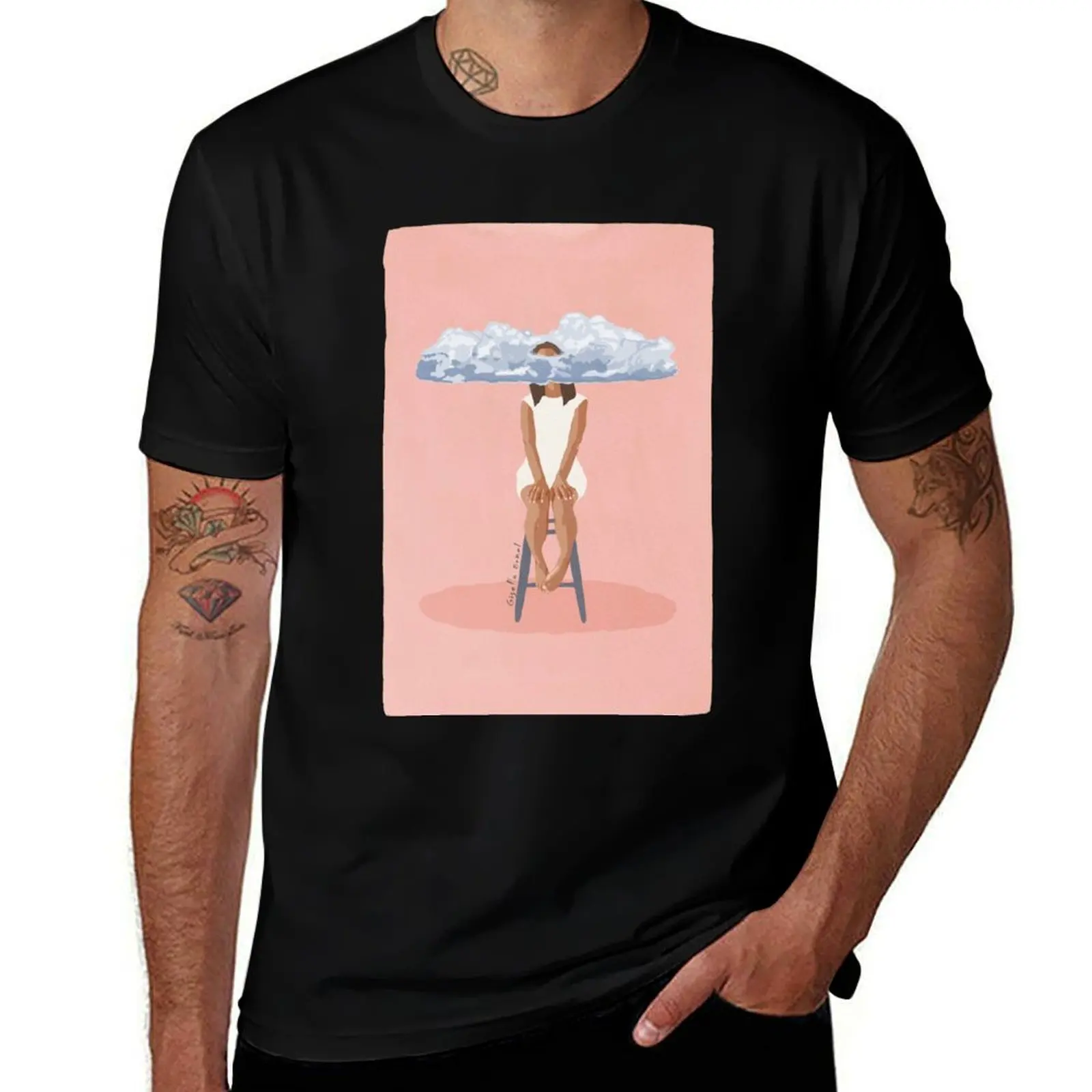 Meditation T-Shirt Breathable Basic Cotton T-Shirt