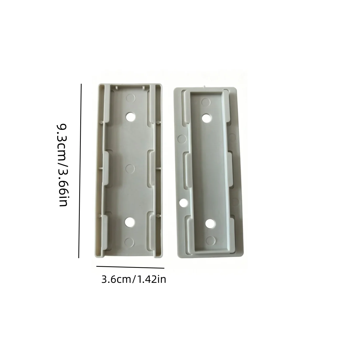 3pcs Wire Socket Wall Fixed Artifact, Plug and Discharge Rack