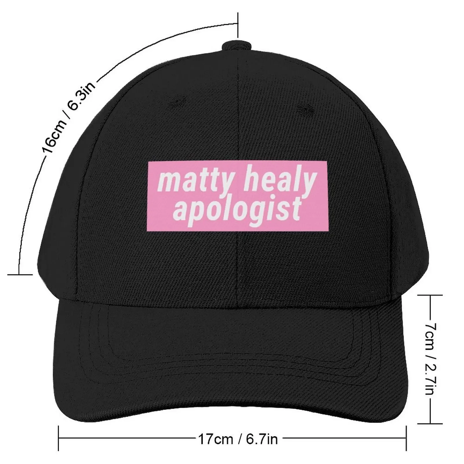 Matty Healy apologist Baseball Cap hats on offer Trucker Hat Golf Cap Military Tactical Cap Ladies Men's