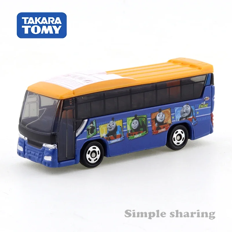 TAKARA TOMY TOMICA nr 29 Thomas Land Express 1:64 ciężarówka zabawka odlewana miniaturowy zestaw modeli samochodów śmieszne Pop magiczne lalki dla dzieci