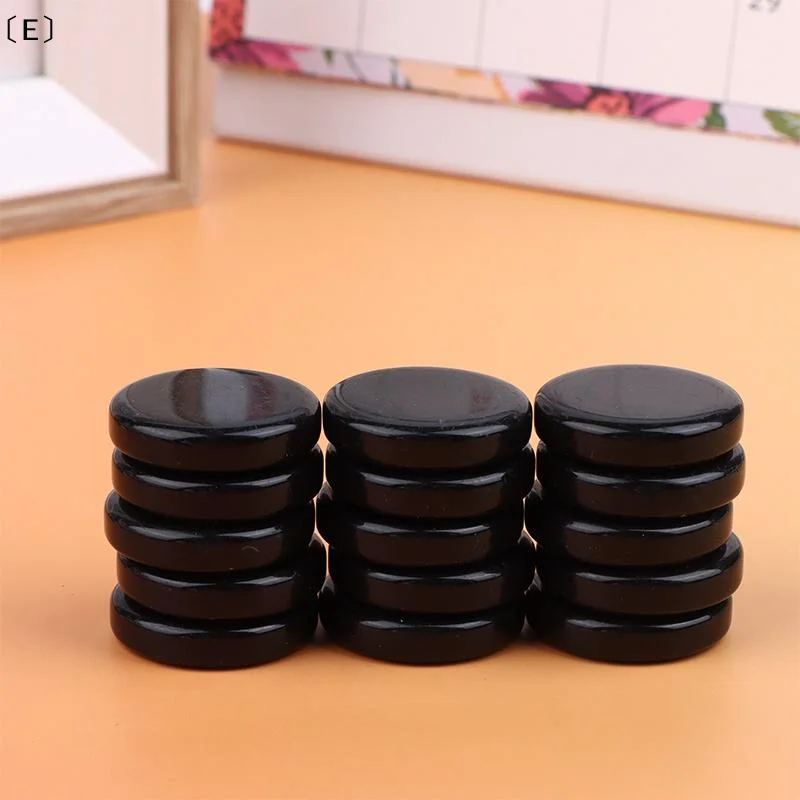 

〔E〕15Pcs Backgammon 20/27/32MM Multi Color Western Chess Round Plastic Draughts Blank Chess Smart Duel Chess Games Accessories