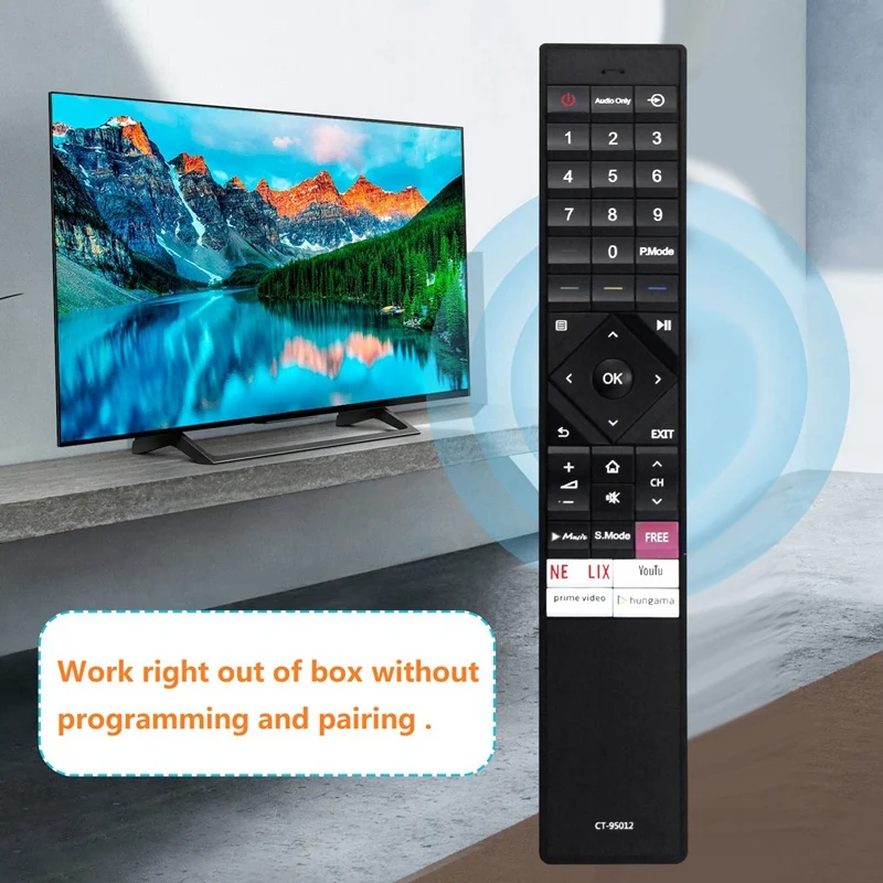 Replace CT-95012 Remote Control For Toshiba TV Remote Control For TV/Audio/Projector Accessories