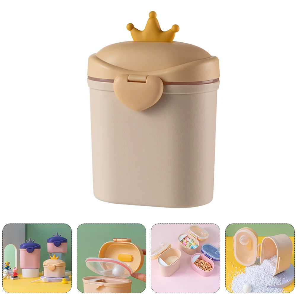 Travel Formula Holder Milk Powder Box Baby Dispenser Food Container Toddler Stackable Bottles