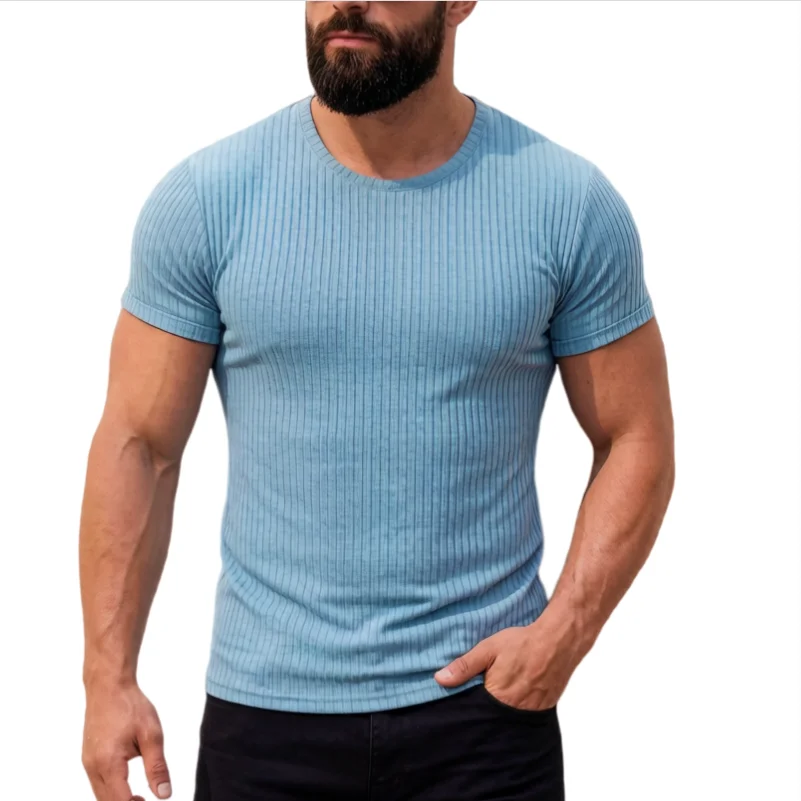 Thumbnail 2 - #17 Latest Mens Striped T-Shirts Offers