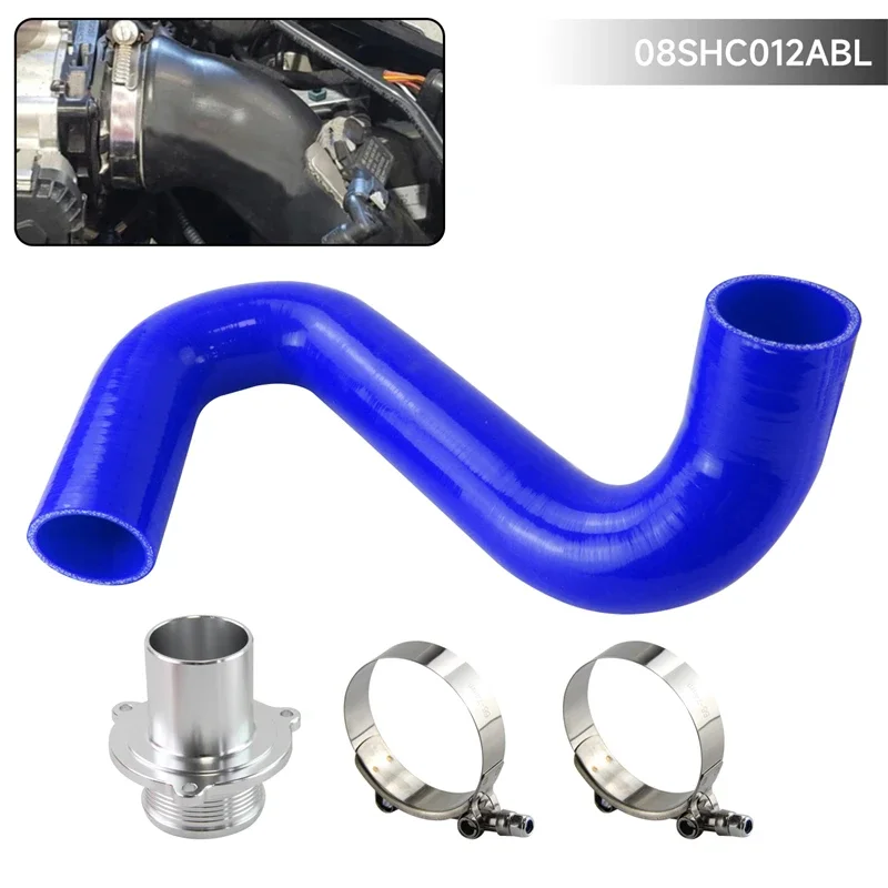 Aluminum adapter Silicone Turbo Hose+Clamps Kit Fits for Audi A4 B9/A5 F5 2,0TFSI 3,0TDI 35TFSI 40TFSI 45TFSI 2015+