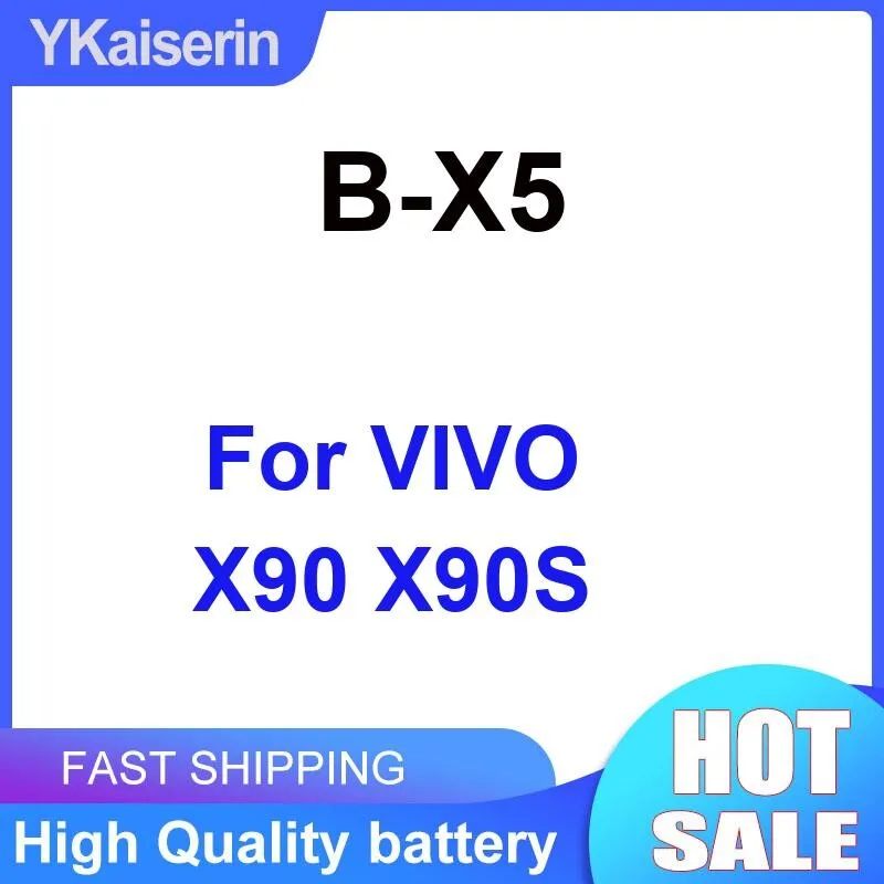 

For Vivo X90 X90S Mobile Phone Battery 2350Mah Hardwearing B-X5