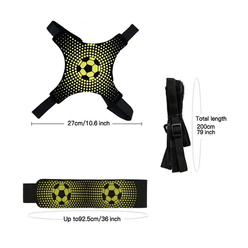 Soccer Trainer Adjustable Practice Belt Agility Training Kids and Adults Solo Soccer Trainer Belt