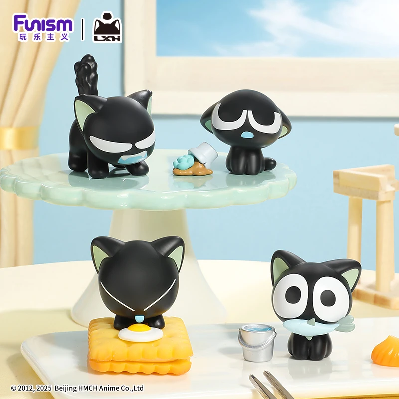 

Funism Luo XiaoHei Daily Series Small Particle Blind Box Anime Figures Desktop Collect Model Ornament Toys For Anime Fans Gift
