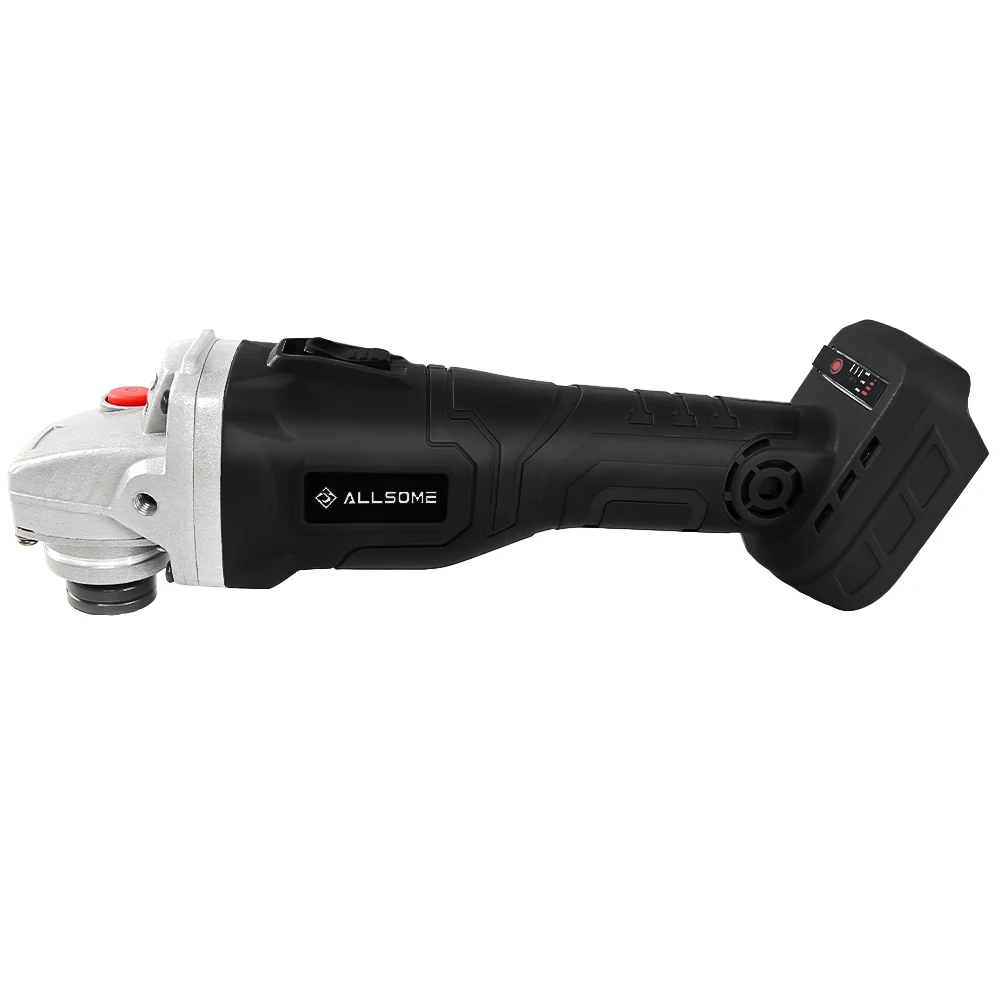 Allsome 18V Brushless Cordless 125mm Angle Grinder - Tool Only