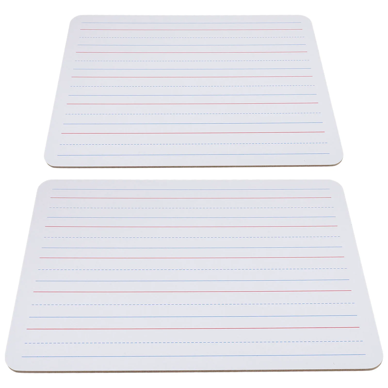 

2 Pcs Writing Whiteboard Dry Erase Boards for Classroom Double Sided Small Child