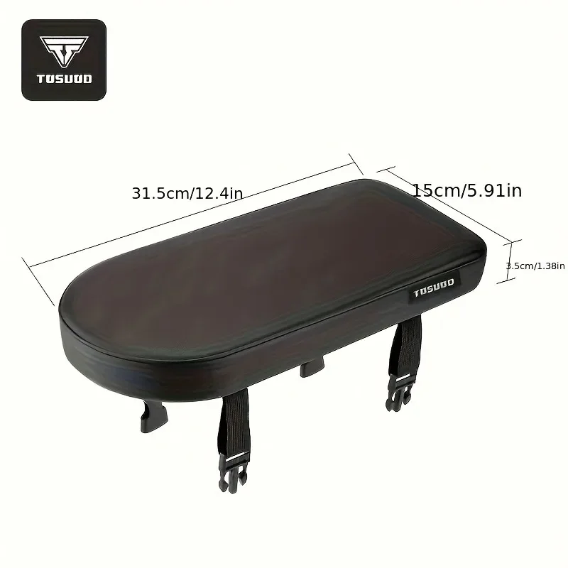 AliExpress TOSUOD Bicycle Backseat long Cushion thicken Soft Comfortable Bike Seat  Easy Installation Detachable Bicycle Parts