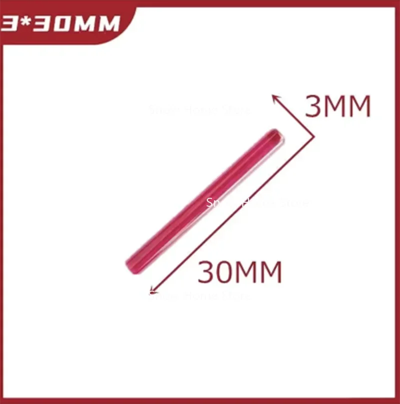 

3шт детали для резки проволоки Рубиновые палочки 4*30мм 3*30мм 4*40мм от электроэрозионного станка
