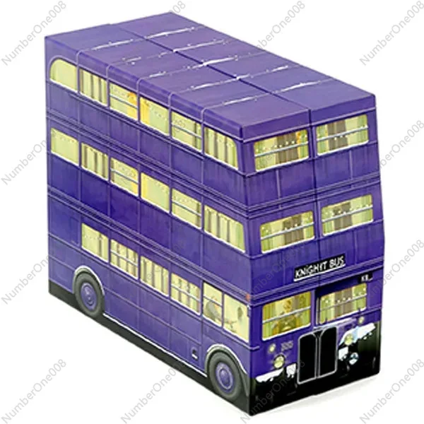 Cross-border New Collector's Advent Calendar Bus Christmas Countdown Blind Box