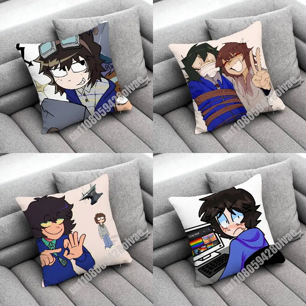 

Will Mike Onewheatmark B-Byler Throw Pillow Case For Decoration 50cm 45cm 40cm Square Chair Pillowcase Case