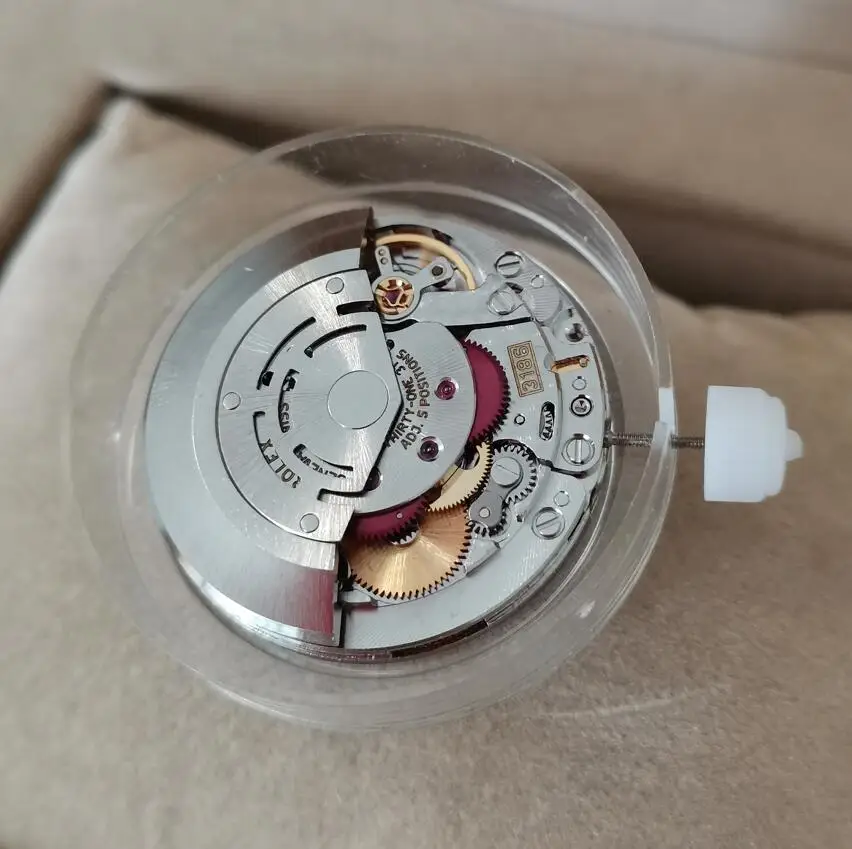 Watch movement Shanghai 3186GMT movement automatic mechanical movement 28,800 frequencies per hour Blue Balance spring