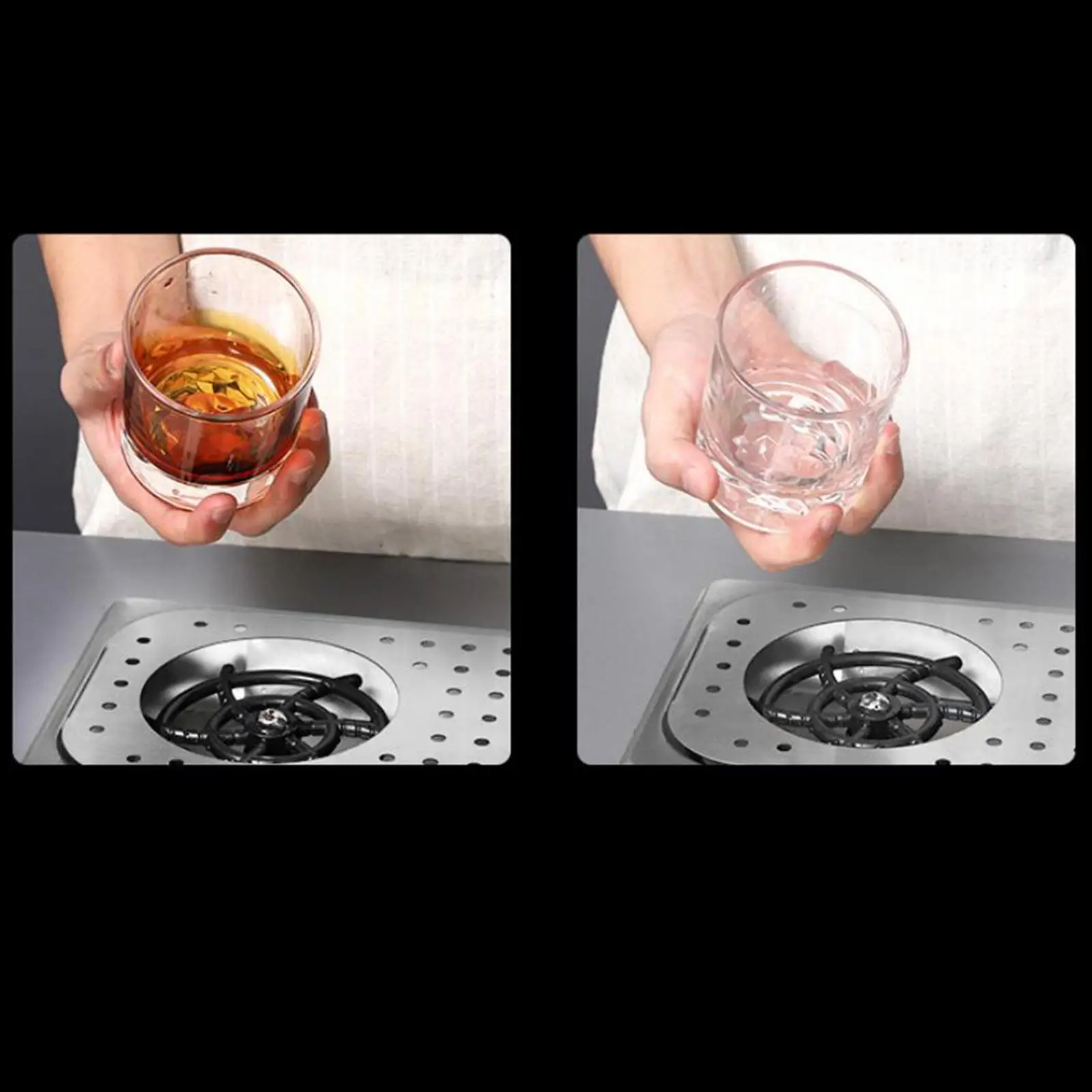 

Automatic Cup Rinser Kitchen Accessories Quick Cleaning for Dessert Shop Bar