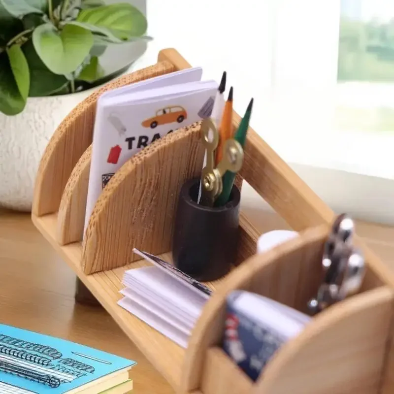 

1 комплект, миниатюрная настольная книжная полка для кукольного домика, стеллаж для канцелярских принадлежностей, домашняя модель, декор, стеллаж для хранения сцены, аксессуары для кукольного дома