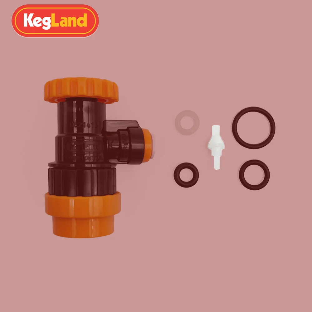 KegLand 5 Stück/Beutel Weiße Ventilkern-Dichtungen für 8mm FC Ball Lock Disconnect (KL21418/KL27212) für Bierbrauen zu Hause – Detail 1