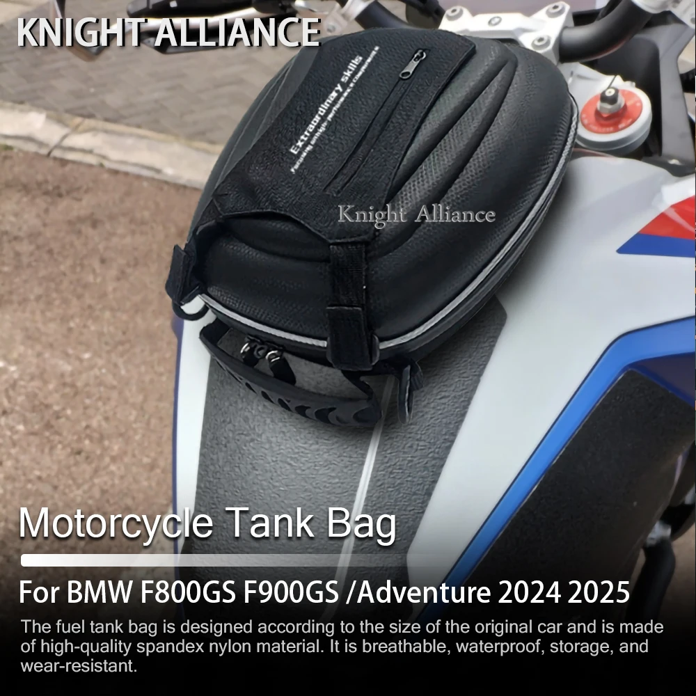 

Luggage Bag For BMW F800GS F900GS F 900 GS ADV Adventure 2024 2025 Motorcycle Navigation Accessories Racing Bags Tanklock