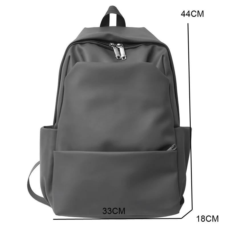 Mochila de couro de grande capacidade para estudantes universitários, mochilas de viagem para homens e mulheres, mochila escolar de alta qualidade