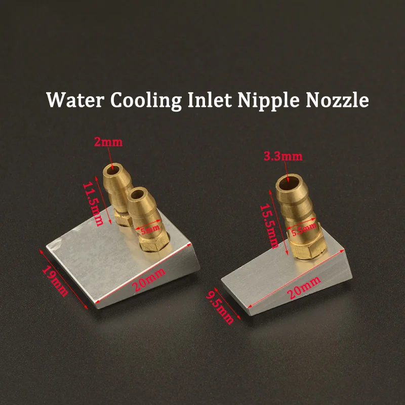 Bottom Nipple Nozzle Water Cooling Inlet Pickup Nozzle for RC Boat MONO Speedboat Hydroplane Cat Marine Toys Accessories - Image 2