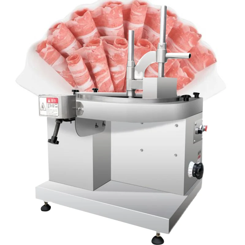 High speed meat slicer machine automatic fresh meat slicer electric 0.5-14cm